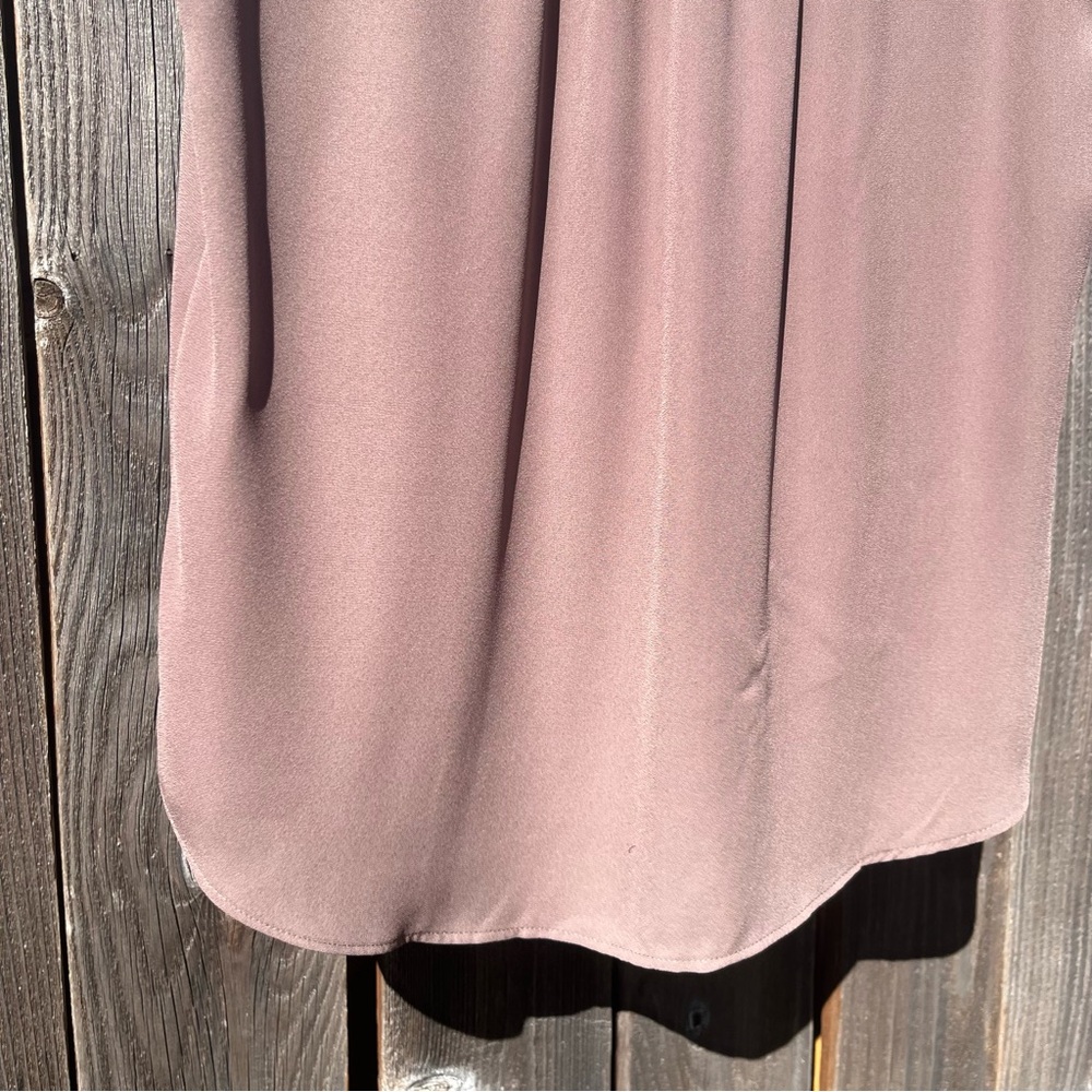 Loft taupe lace sleeveless blouse top size small - Picture 12 of 14